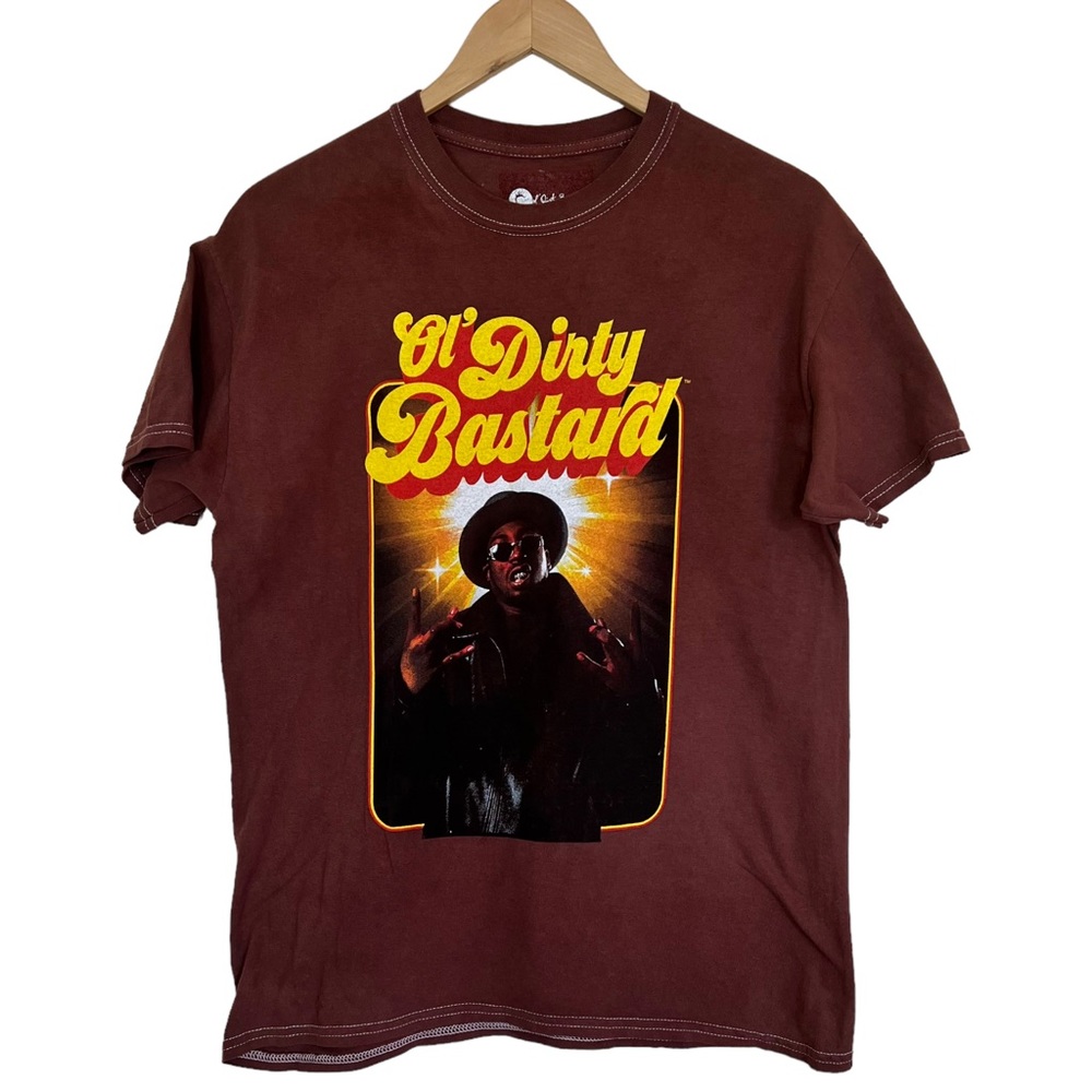 Ol Dirty Bastard Brown Tee Size Small Medium